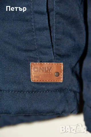 ONLY Зимно яке – синьо, размер M, снимка 6 - Якета - 49282959