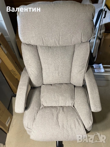 Голям офис стол HOMCOM, снимка 9 - Столове - 53391189