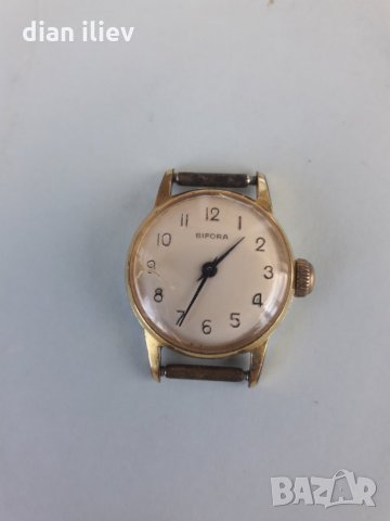 Стар дамски механичен часовник -Bifora, снимка 1 - Антикварни и старинни предмети - 28647382