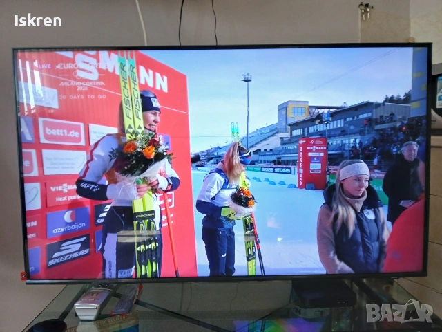 Продавам телевизор Samsung QLED/Q60C 43/108 см. , снимка 3 - Телевизори - 53134117