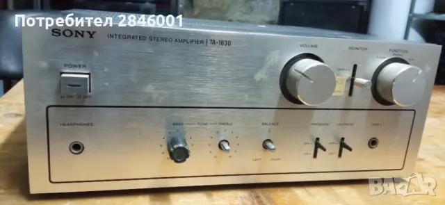 SONY TA-1639, снимка 3 - Ресийвъри, усилватели, смесителни пултове - 48296579