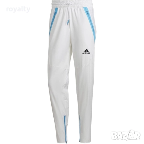 Adidas Оригинален Спортен Панталон С Джобове, Бял, XL, снимка 2 - Спортни дрехи, екипи - 52687449