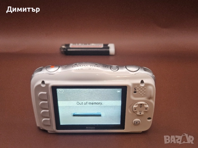 Nikon Coolpix w100 waterproof дигитална фото камера с батерия водоустойчива, снимка 9 - Камери - 52047273