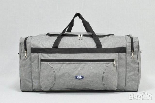Спортен сак - сив  80 х 36 х 27 см