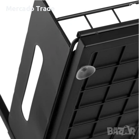 Органайзер за шкаф Mercado Trade, За съхранение, Метал, Черен, снимка 7 - Органайзери - 53419889
