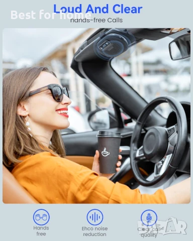 ANSTEN Bluetooth високоговорител за кола , снимка 2 - Други - 51106219