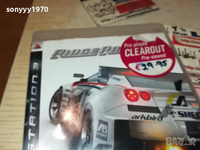 SONY PS3 GAME-RIDGE RACER 7 0202251948, снимка 9 - Игри за PlayStation - 48934537