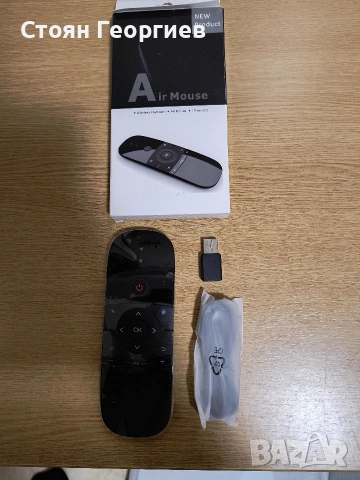 Дистанционно управление и безжична клавиатура, с Air Mouse , снимка 2 - Дистанционни - 53584753