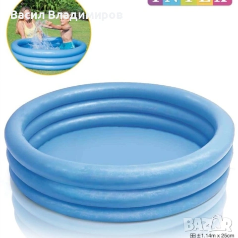 Надуваем басейн - 1.14м х 25см - Intex