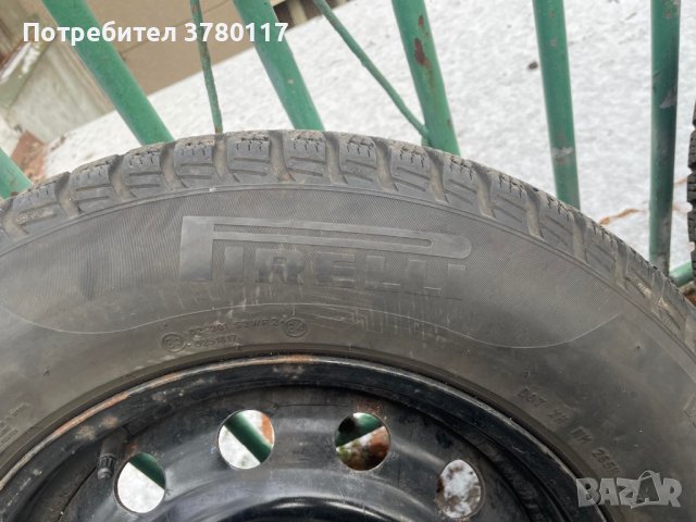 ГУМИ С ЖЕЛЕЗНИ ДЖАНТИ - FIRELLI, HONDA CRV II, 215-65-R16, M+S, ИТАЛИЯ, снимка 2 - Гуми и джанти - 43757709