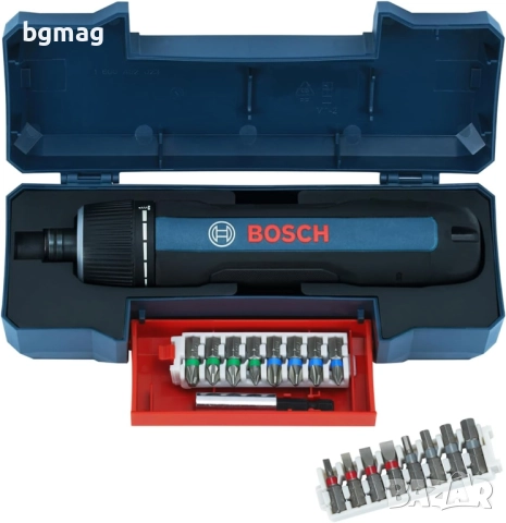 Bosch Go Gen 3 акумулаторен винтоверт-отвертка,5 Nm,с USB зареждане, снимка 10 - Отвертки - 52340419