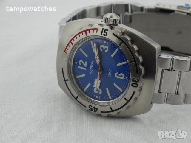 ВОСТОК АМФИБИЯ АВТОМАТИЧЕН ref: 90081А, снимка 5 - Мъжки - 53128702