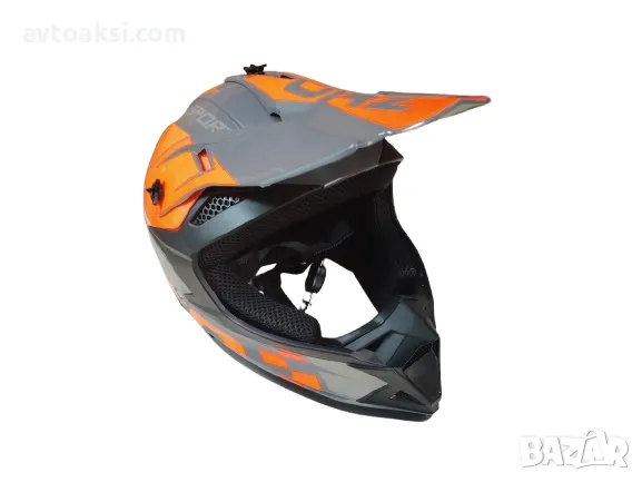 Каска Крос Мотор/Скутер/Бъги/Вело/АТВ-3636, снимка 6 - Аксесоари и консумативи - 47559282
