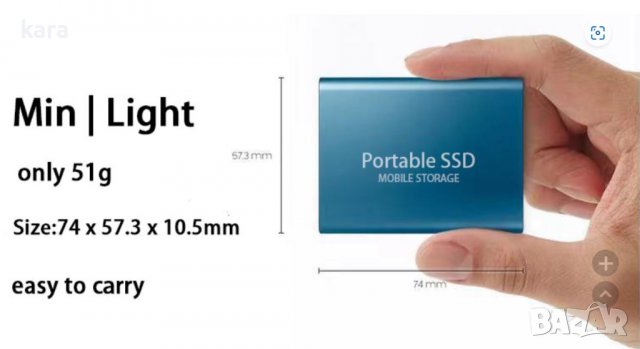 Външен SSD диск 30 TB, снимка 7 - Твърди дискове - 37906494