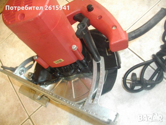 1050 Вата-ф160мм-Rotwerk EHS 160A-Немски-Ръчен циркуляр-Почти Нов-Отличен, снимка 10 - Други инструменти - 33019651