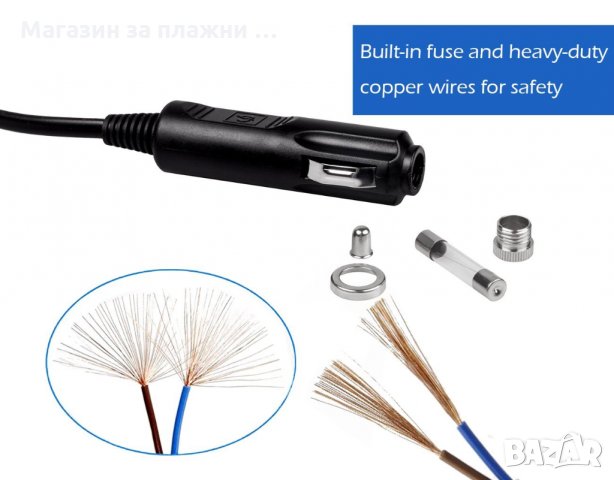  РАЗКЛОНИТЕЛ ЗА ЗАПАЛКА 3-ГНЕЗДА +USB СВЕТЕЩ, снимка 5 - Аксесоари и консумативи - 28384103