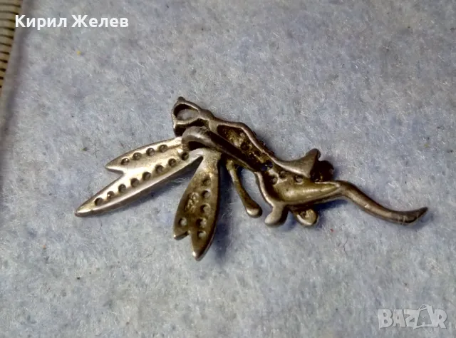 СКЪПОЦЕНЕН ФИГУРАЛЕН СРЕБЪРЕН МЕДАЛЬОН ФЕЯ СРЕБРО 925 с БЛЕСТЯЩИ ЮВЕЛИРНО ФАСЕТИРАНИ ЦИРКОНИ 47580, снимка 3 - Колиета, медальони, синджири - 48954293