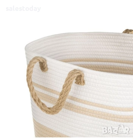 Кош за пране, Ø42x55см - 60л, снимка 2 - Кутии за съхранение - 38314214