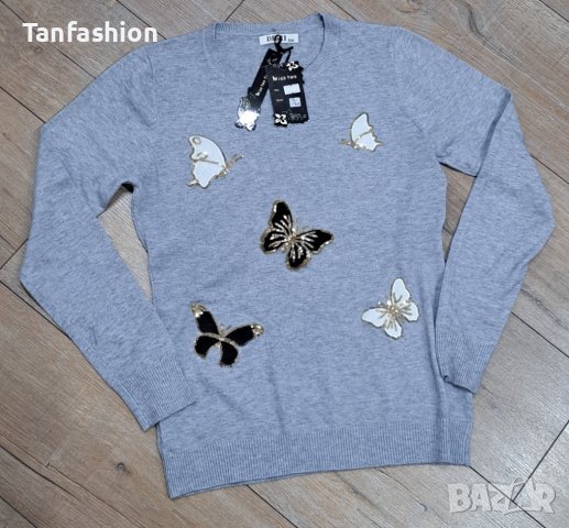 Дамска кокетна блуза, снимка 2 - Блузи с дълъг ръкав и пуловери - 39838153