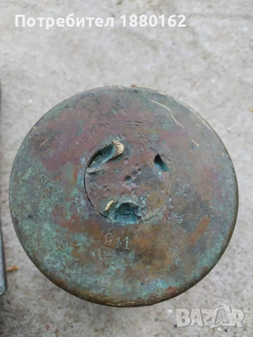 Гилза BERNDORF от 1911 година., снимка 10 - Антикварни и старинни предмети - 52231768