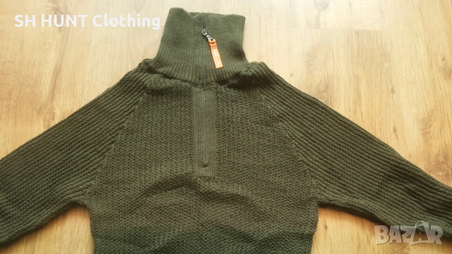 LANULLVA 100% Merino Wool размер XL за лов риболов термо пуловер 100% Мерино - 1700, снимка 4 - Екипировка - 52851734