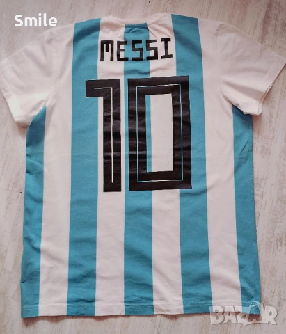 Футболна фланелка / тениска Аржентина / Меси - оригинал, снимка 6 - Футбол - 52281742