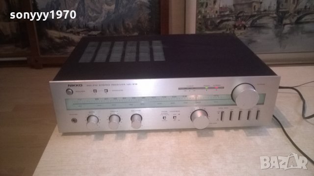 nikko nr-319 stereo receiver-made in japan-внос германия, снимка 4 - Ресийвъри, усилватели, смесителни пултове - 28118987