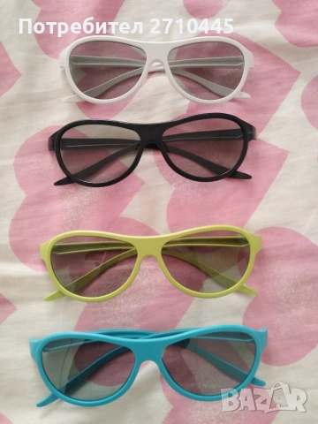 4 броя 3D парти очила, снимка 2 - Стойки, 3D очила, аксесоари - 53312958