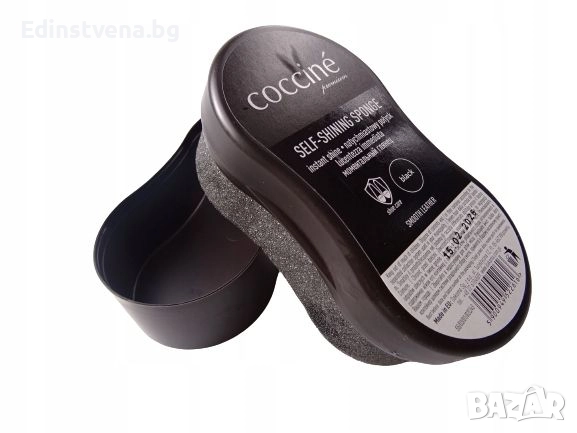 Coccinè Self-Shining Sponge Силиконова гъба за бърз блясък на обувки, черна, снимка 2 - Други стоки за дома - 52341345