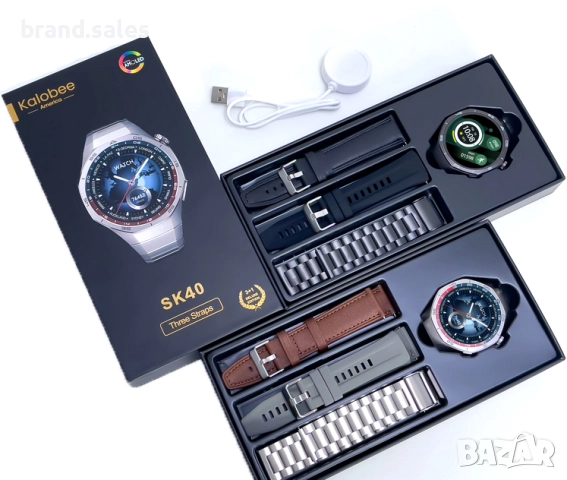 SK40 Smart Watch – Смарт часовник с 1,53″ дисплей, пулсомер и фитнес функции, снимка 10 - Смарт часовници - 51882030