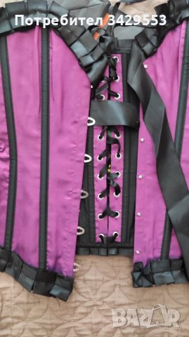 Лилав корсет, снимка 3 - Корсети, бюстиета, топове - 37470981