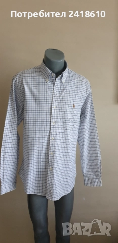 POLO Ralph Lauren Cotton Slim Fit Oxford Stretch Mens Size / L НОВО ! ОРИГИНАЛ! Мъжка Риза!, снимка 5 - Ризи - 51711873