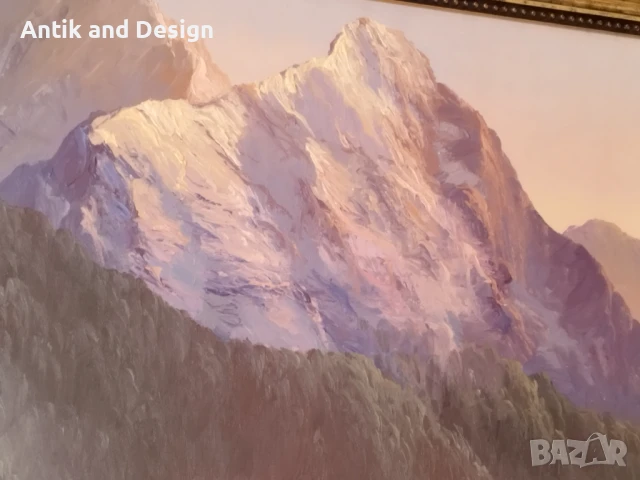 Картина от известен Руски художник Иван Тащук , снимка 5 - Антикварни и старинни предмети - 50527494