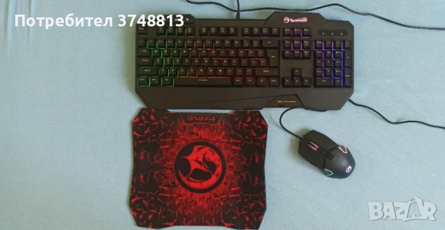 Клавиатура и мишка Marvo, снимка 4 - Клавиатури и мишки - 50589895