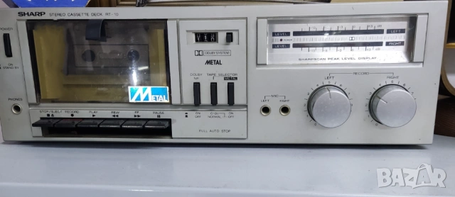 Стерео касетен дек Sharp RT-10H и CD плеър Radiotone CD4200