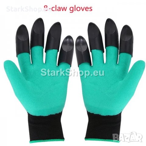  Градинарски ръкавици с „нокти“, снимка 2 - Други стоки за дома - 39972476