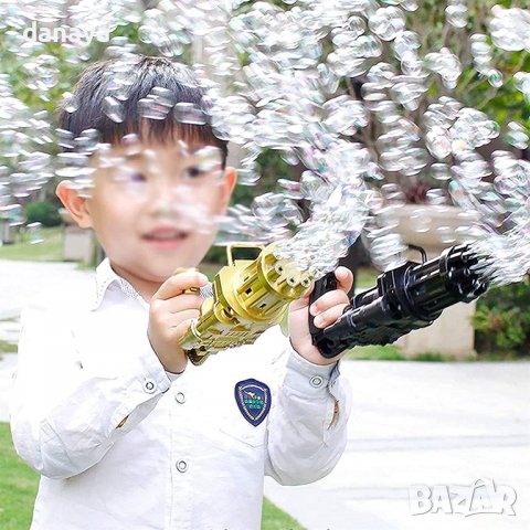 2927 Детски воден пистолет за сапунени балони Bubble machine, снимка 2 - Други - 37083328