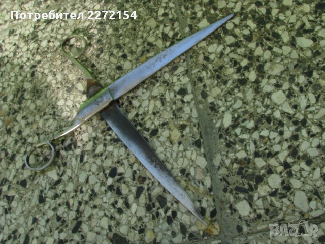 Корейска шивашка ножица, снимка 2 - Антикварни и старинни предмети - 34792252