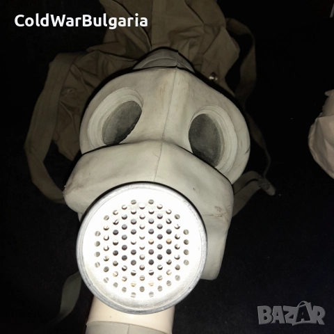 ПМГ Българска противогазова маска – Военно издание от Студената война, снимка 6 - Колекции - 52007092