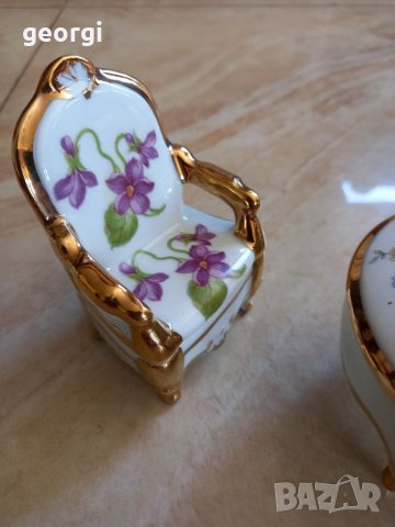 Порцеланови бижутерки Limoges , снимка 2 - Колекции - 37867345