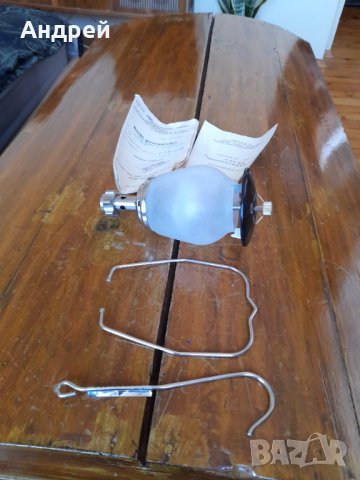 Стара газова лампа Predom, снимка 2 - Други ценни предмети - 33443100