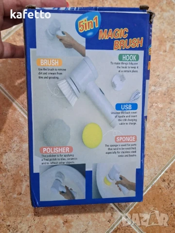 Многофункционална електрическа четка за почистване , снимка 2 - Препарати за почистване - 50979436