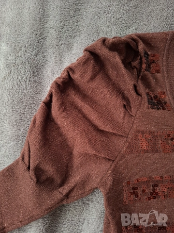 Дамска туника с паети S/М, снимка 3 - Туники - 52453277