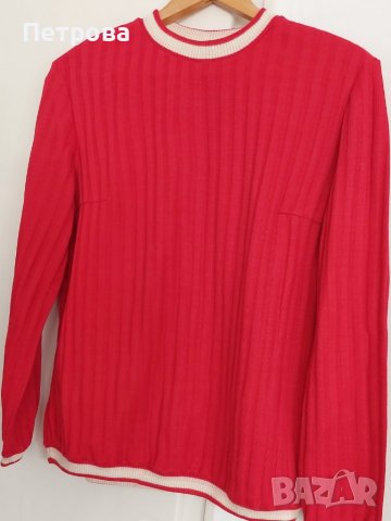 Продавам нов червен дамски пуловер в Блузи с дълъг ръкав и пуловери в гр.  Пловдив - ID38776557 — Bazar.bg