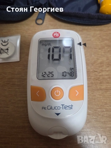 Комплект за измерване на кръвна захар Pic Solution GlucoTest, снимка 2 - Друга електроника - 53062226