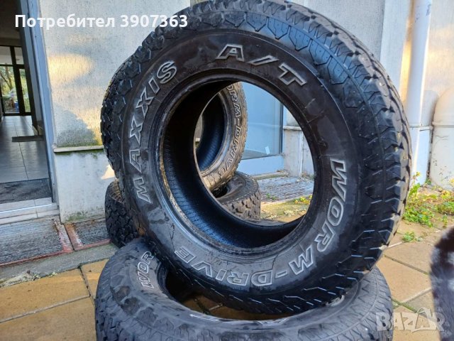 AT-980 265/70R17 MAXXIS 4 бр. гуми, снимка 3 - Гуми и джанти - 43159066