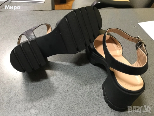Сандали ест. кожа, снимка 3 - Сандали - 52971198