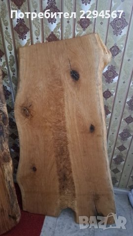Дървен плот за холна маса дъб