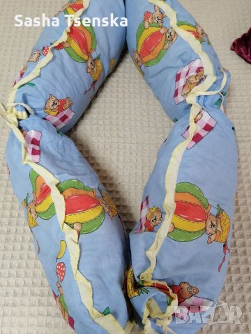 Бебешко корито и обиколник за кошара, снимка 2 - Прибори, съдове, шишета и биберони - 34837943