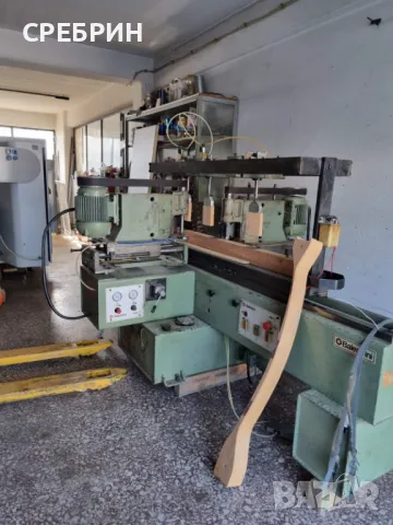 Хидравлична копир фреза за накладки на сандъци.